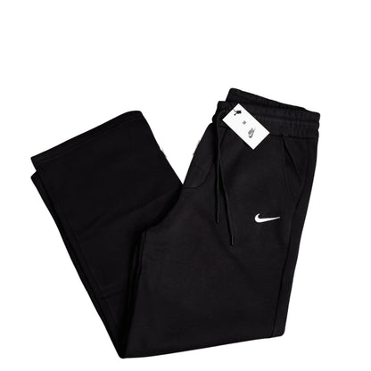 Nike Club Fleece Open Hem Joggers Black