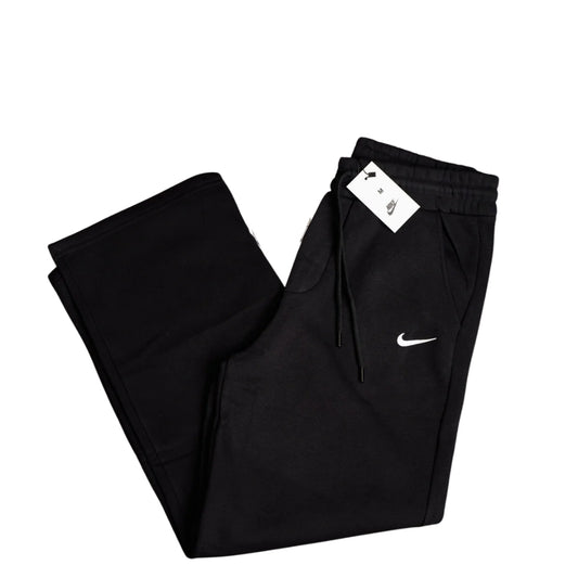 Nike Club Fleece Open Hem Joggers Black