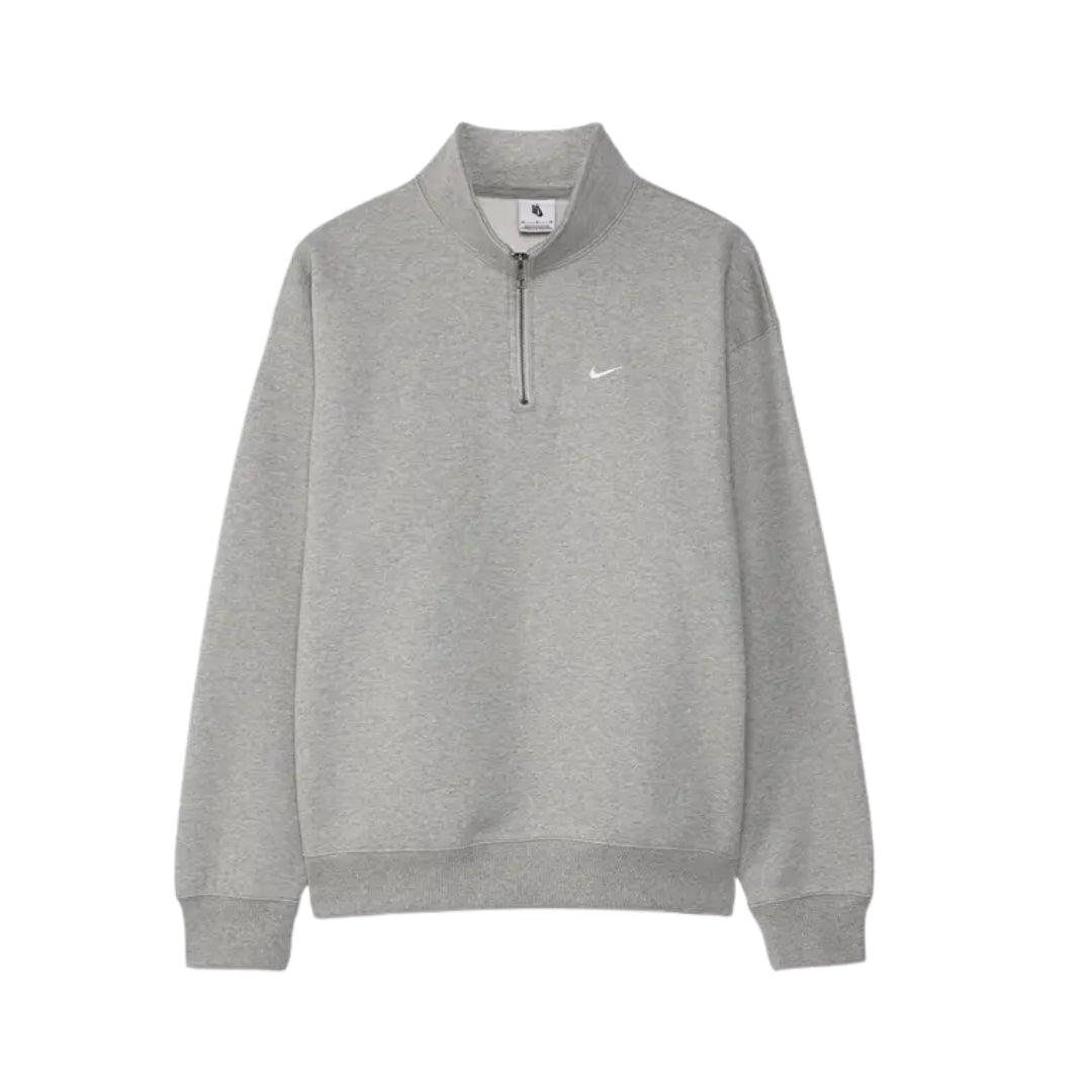 Nike Solo Swoosh Pullover Grey