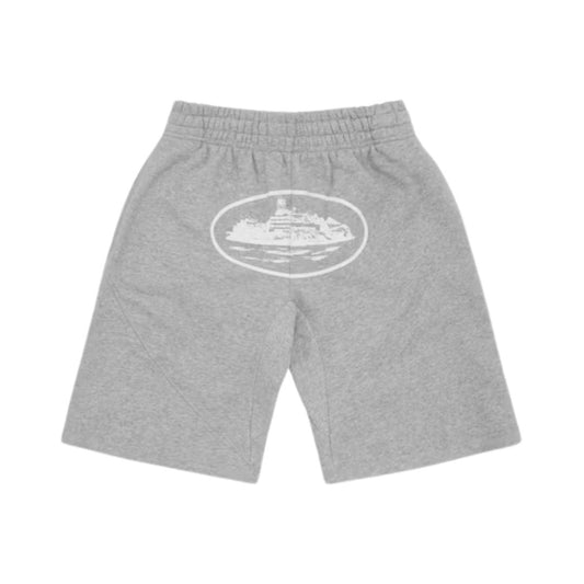 Corteiz OG Alcatraz Shorts Heather Grey